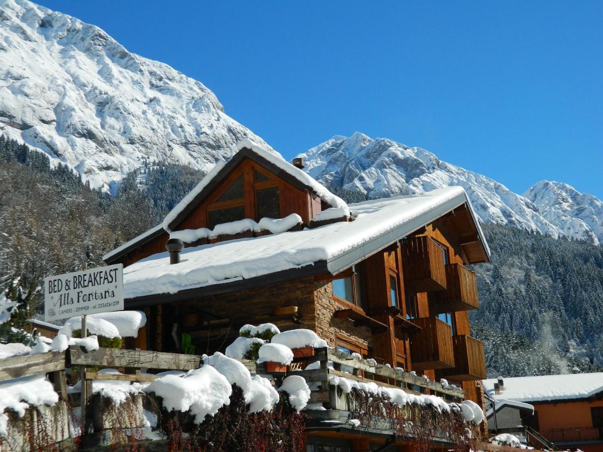 B&B Alla Fontana Lozio Екстер'єр фото