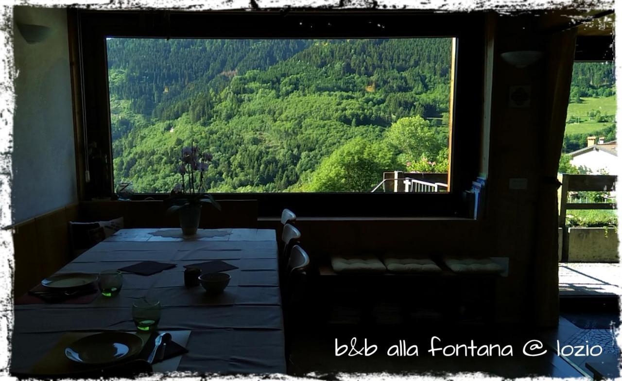 B&B Alla Fontana Lozio Екстер'єр фото